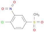 Benzene, 1-chloro-4-(methylsulfonyl)-2-nitro-