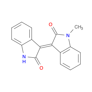 2H-Indol-2-one,3-(1,2-dihydro-2-oxo-3H-indol-3-ylidene)-1,3-dihydro-1-methyl-