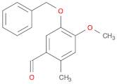 Benzaldehyde, 4-methoxy-2-methyl-5-(phenylmethoxy)-