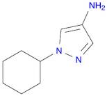 1H-Pyrazol-4-amine, 1-cyclohexyl-