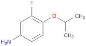 Benzenamine, 3-fluoro-4-(1-methylethoxy)-