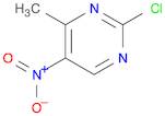 Pyrimidine, 2-chloro-4-methyl-5-nitro-