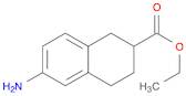 2-Naphthalenecarboxylic acid, 6-amino-1,2,3,4-tetrahydro-, ethyl ester