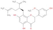 4H-1-Benzopyran-4-one,2,3-dihydro-5,7-dihydroxy-2-(4-hydroxy-2-methoxyphenyl)-8-[(2R)-5-methyl-2-(…