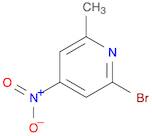 Pyridine, 2-bromo-6-methyl-4-nitro-