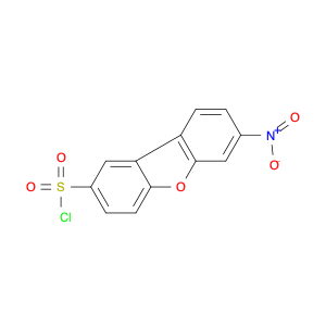 2-Dibenzofuransulfonyl chloride, 7-nitro-