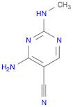 5-Pyrimidinecarbonitrile,4-amino-2-(methylamino)-