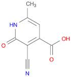 3-Cyano-6-methyl-2-oxo-1,2-dihydropyridine-4-carboxylic acid