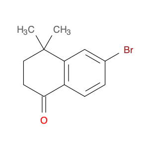 1(2H)-Naphthalenone, 6-bromo-3,4-dihydro-4,4-dimethyl-