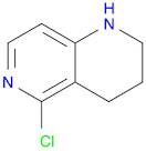 5-chloro-1,2,3,4-tetrahydro-1,6-naphthyridine