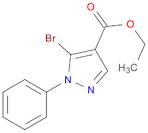 1H-Pyrazole-4-carboxylic acid, 5-bromo-1-phenyl-, ethyl ester