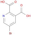 2,3-Pyridinedicarboxylic acid, 5-bromo-