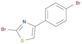 2-Bromo-4-(4-bromophenyl)thiazole