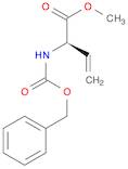 3-Butenoic acid, 2-[[(phenylmethoxy)carbonyl]amino]-, methyl ester, (R)-