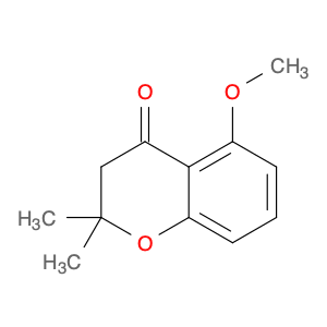 4H-1-Benzopyran-4-one, 2,3-dihydro-5-methoxy-2,2-dimethyl-