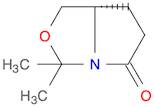 3H,5H-Pyrrolo[1,2-c]oxazol-5-one, tetrahydro-3,3-dimethyl-, (7aS)-