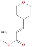 2-Propenoic acid, 3-(tetrahydro-2H-pyran-4-yl)-, ethyl ester