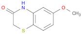 2H-1,4-Benzothiazin-3(4H)-one, 6-methoxy-