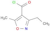 4-Isoxazolecarbonyl chloride, 3-ethyl-5-methyl-