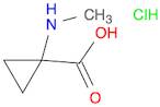 Cyclopropanecarboxylic acid, 1-(methylamino)-, hydrochloride