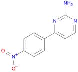 2-Pyrimidinamine, 4-(4-nitrophenyl)-