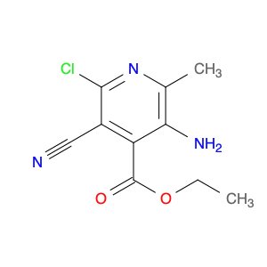 Ethyl 3-amino-6-chloro-5-cyano-2-methylisonicotinate