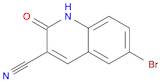 3-Quinolinecarbonitrile, 6-bromo-1,2-dihydro-2-oxo-