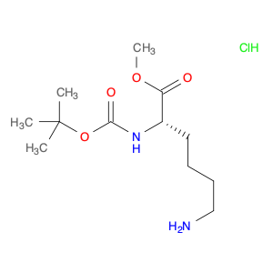 L-Lysine, N2-[(1,1-dimethylethoxy)carbonyl]-, methyl ester,monohydrochloride