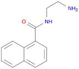 1-Naphthalenecarboxamide, N-(2-aminoethyl)-