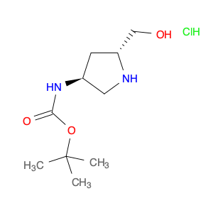 TERT-BUTYL (3S,5R)-5-(HYDROXYMETHYL)PYRROLIDIN-3-YLCARBAMATE Hydrochloride