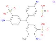 Benzenesulfonic acid,2-amino-5-[(4-amino-3-sulfophenyl)(4-imino-3-sulfo-2,5-cyclohexadien-1-yliden…