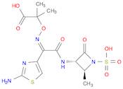 2-[(Z)-[1-(2-amino-1,3-thiazol-4-yl)-2-[[(2S)-2-methyl-4-oxo-1-sulfoazetidin-3-yl]amino]-2-oxoethy…