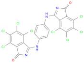 1H-Isoindol-1-one, 3,3'-(1,4-phenylenediimino)bis[4,5,6,7-tetrachloro-