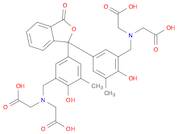 Glycine,N,N'-[(3-oxo-1(3H)-isobenzofuranylidene)bis[(6-hydroxy-5-methyl-3,1-phenylene)methylene]]b…