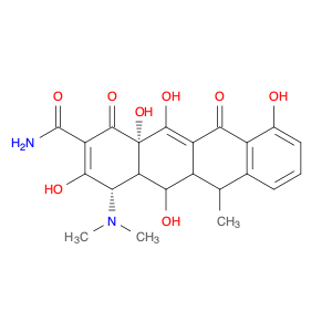 2-Naphthacenecarboxamide,4-(dimethylamino)-1,4,4a,5,5a,6,11,12a-octahydro-3,5,10,12,12a-pentahyd...