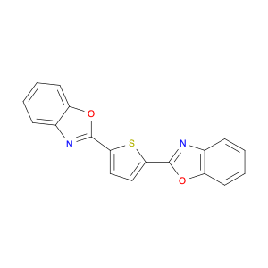 Benzoxazole, 2,2'-(2,5-thiophenediyl)bis-