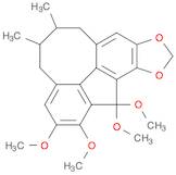 Benzo[3,4]cycloocta[1,2-f][1,3]benzodioxole,5,6,7,8-tetrahydro-1,2,3,13-tetramethoxy-6,7-dimethy...