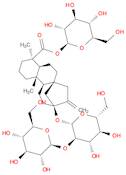 Kaur-16-en-18-oic acid,13-[(2-O-b-D-glucopyranosyl-b-D-glucopyranosyl)oxy]-,b-D-glucopyranosyl est…