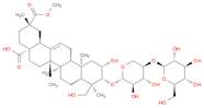 Olean-12-ene-28,29-dioic acid,3-[(4-O-b-D-glucopyranosyl-b-D-xylopyranosyl)oxy]-2,23-dihydroxy-,29…