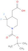 2-(1-(tert-Butoxycarbonyl)-3,3-difluoropiperidin-4-yl)acetic acid