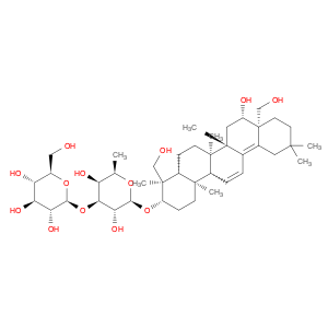 b-D-Galactopyranoside,(3b,4a,16b)-16,23,28-trihydroxyoleana-11,13(18)-dien-3-yl6-deoxy-3-O-b-D-glu…