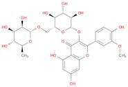 4H-1-Benzopyran-4-one,3-[[6-O-(6-deoxy-a-L-mannopyranosyl)-b-D-glucopyranosyl]oxy]-5,7-dihydroxy-2…