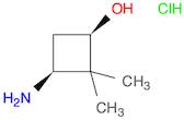 (1R,3S)-rel-3-Amino-2,2-dimethylcyclobutanol hydrochloride