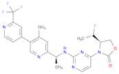 (4R)-4-[(1S)-1-Fluoroethyl]-3-[2-[[(1S)-1-[4-methyl-2'-(trifluoromethyl)[3,4'-bipyridin]-6-yl]ethy…