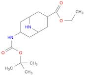 Ethyl 7-((tert-butoxycarbonyl)amino)-9-azabicyclo[3.3.1]nonane-3-carboxylate