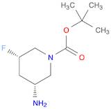 (3R,5S)-TERT-BUTYL 3-AMINO-5-FLUOROPIPERIDINE-1-CARBOXYLATE