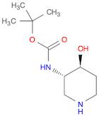 tert-butyl N-[(3S,4S)-4-hydroxypiperidin-3-yl]carbamate