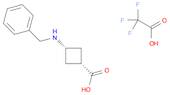 cis-3-(Benzylamino)cyclobutanecarboxylic acid compound with 2,2,2-trifluoroacetic acid (1:1)