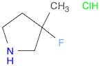 3-fluoro-3-methylpyrrolidine hydrochloride