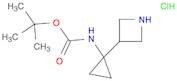 tert-butyl N-[1-(azetidin-3-yl)cyclopropyl]carbamate hydrochloride